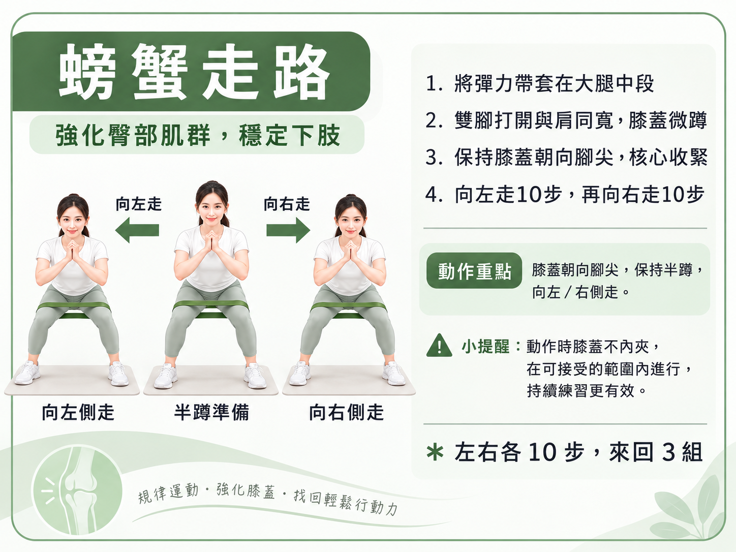 髕骨軟化症復健運動