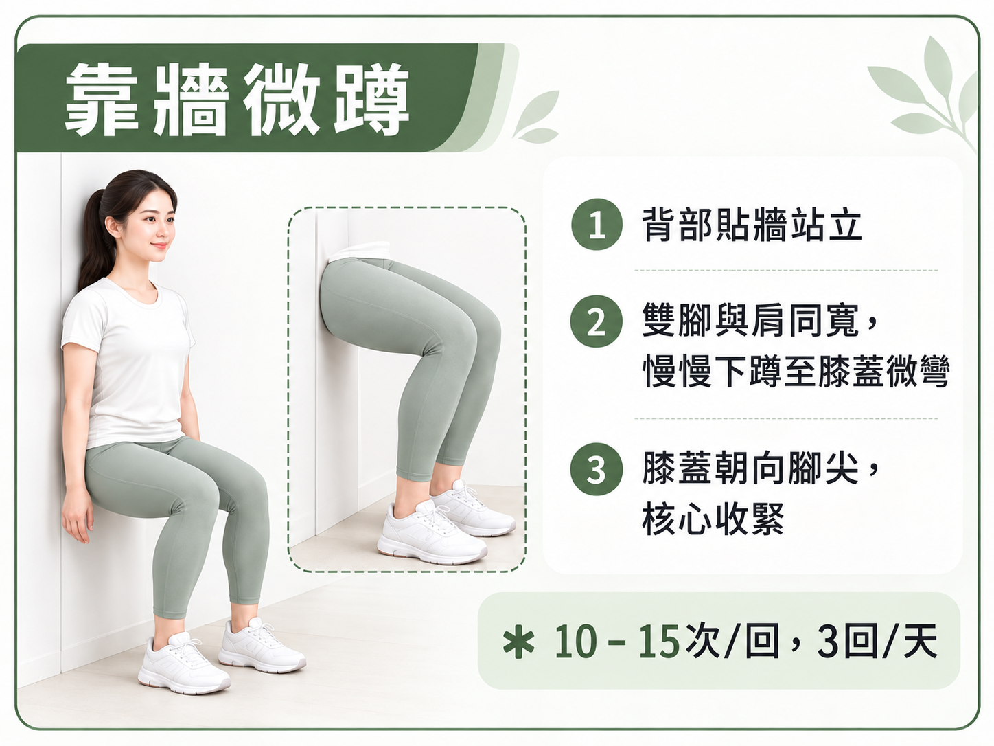 髕骨軟化症復健運動