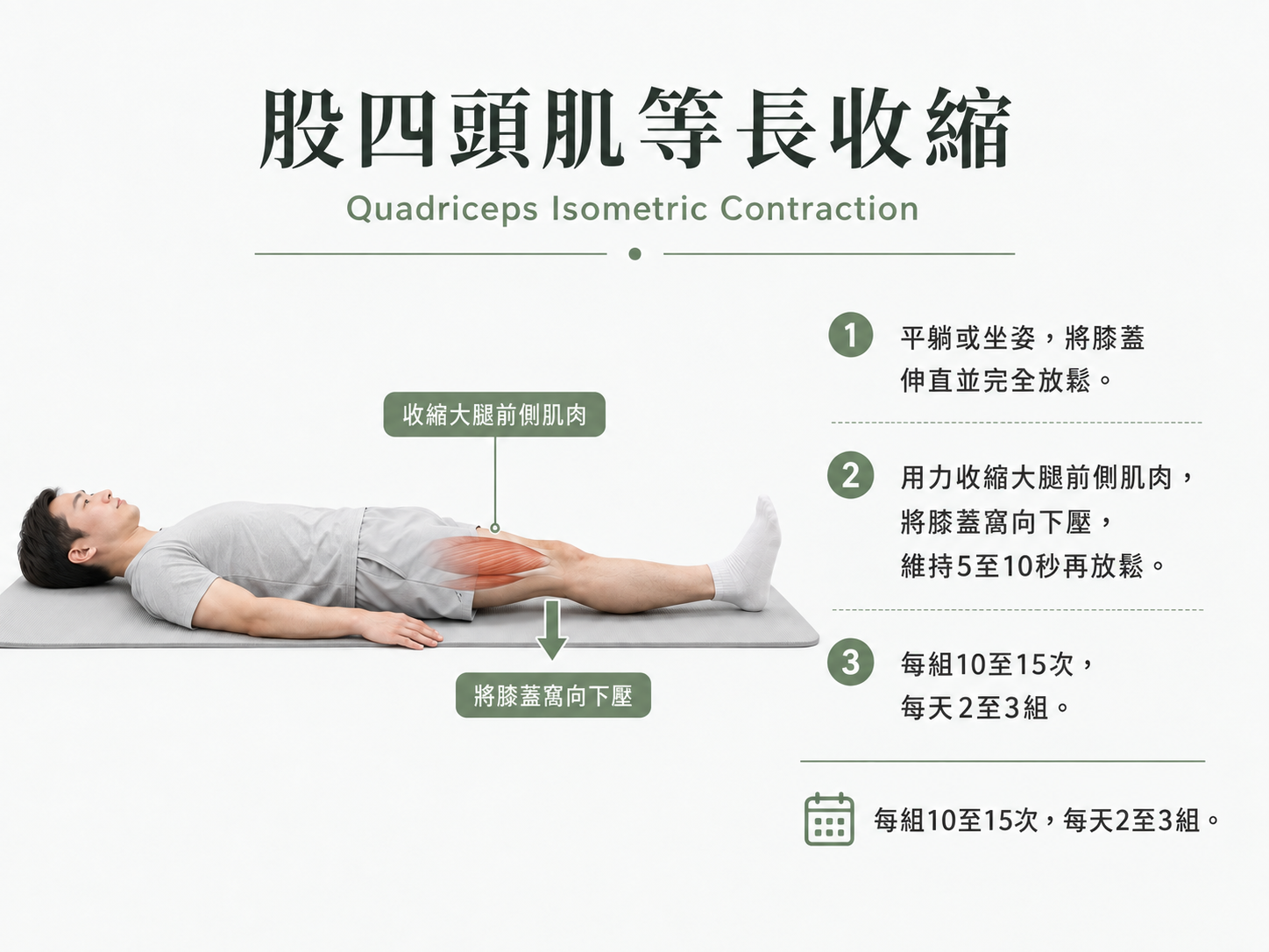 膝蓋積水復健運動