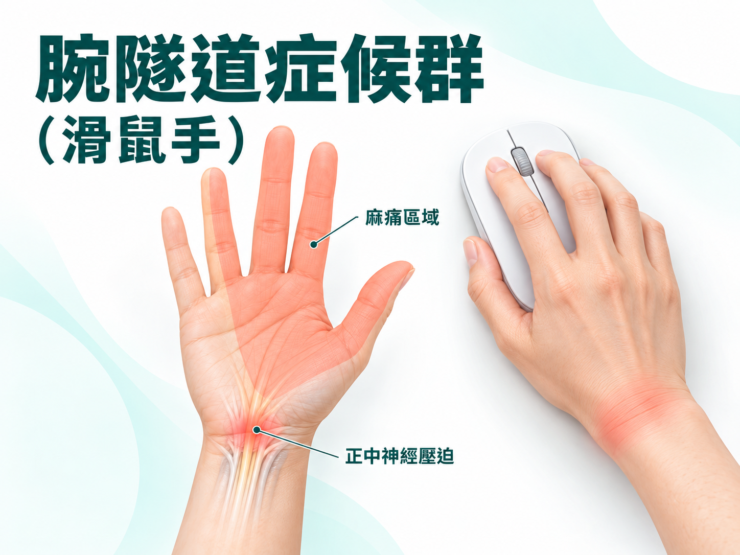 腕隧道症候群（滑鼠手）