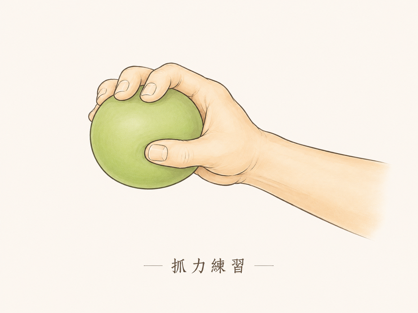 媽媽手復健-抓力練習